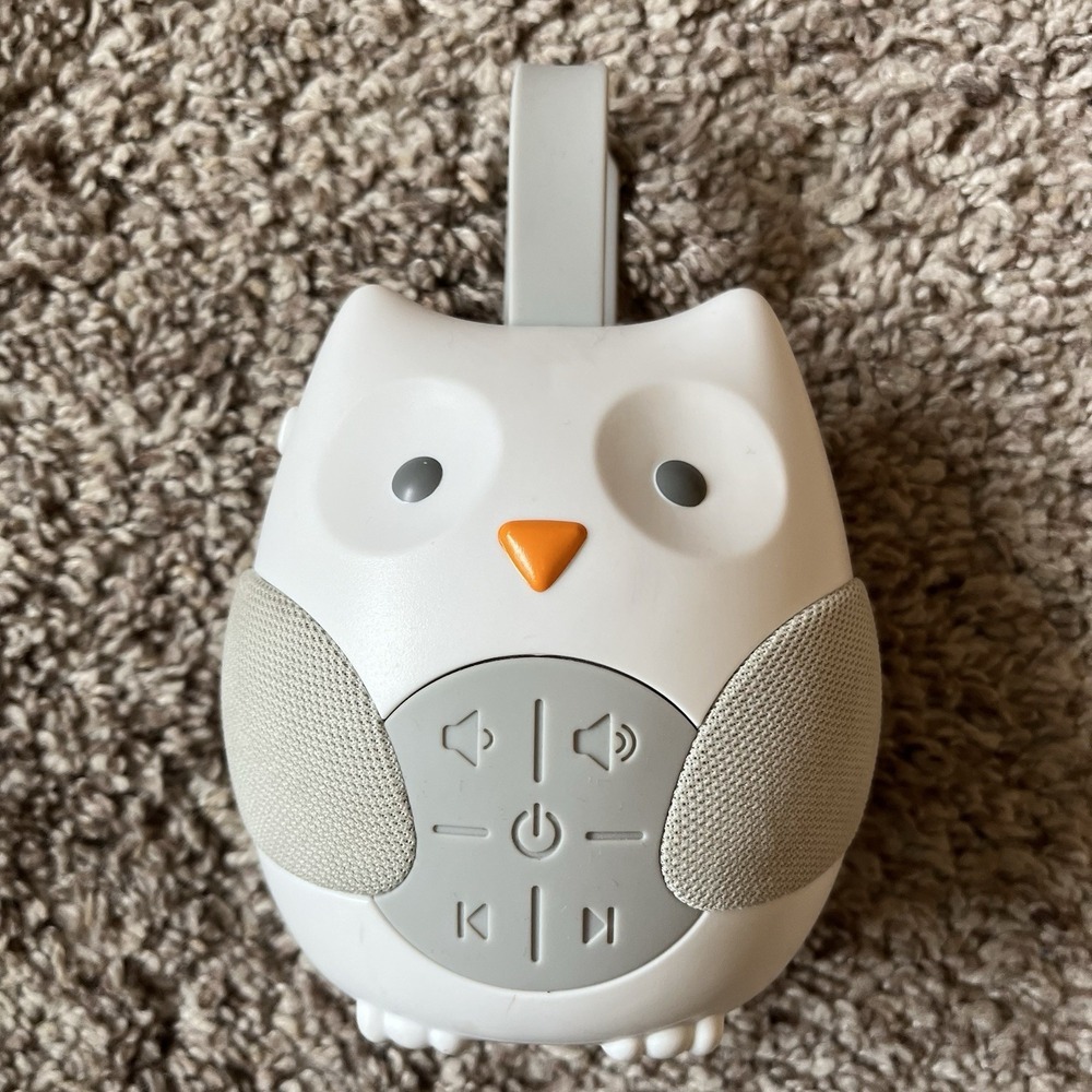 Skip Hop Owl Baby Sound Machine Stroll & Go Portable Infant Sleep‎ Soother